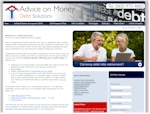 Advice on Money - UK Debt advice - Design by EA Design Market Rasen